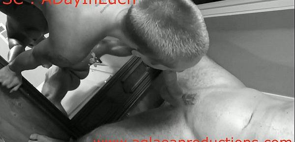  Lick Anything Part 2 Tattooed All Natural MILF Dominatrix Mistress E Shows Nicky Rebel What His Cock Has Been Missing With This Sloppy Mirror Blowjob